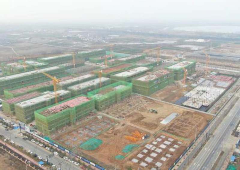食品產(chǎn)業(yè)園一期啟動(dòng)區(qū)項(xiàng)目已完成，總建筑面積16.6萬平米