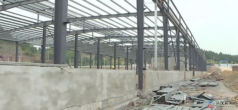 占地150畝！天薏能源廠房建設項目現(xiàn)場直擊