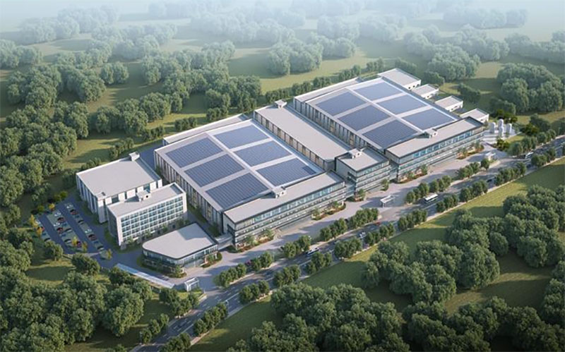 云和首條晶圓產(chǎn)線主廠房封頂，百億級“芯”引擎全面加速！