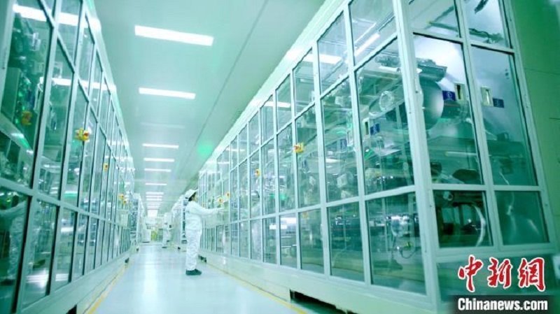 圖為資料圖，海辰儲能M1生產線。?曾欣平供圖